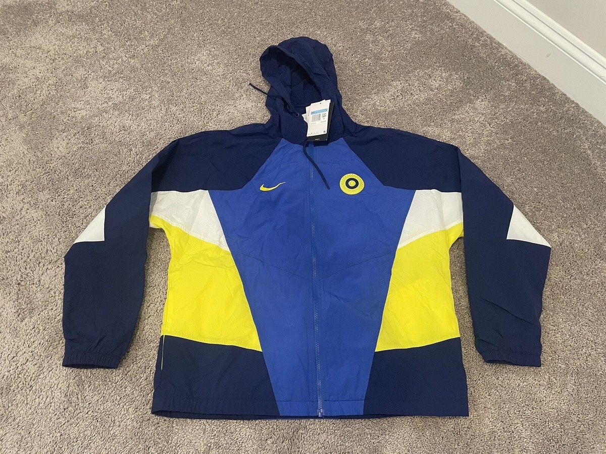 NWT Chelsea FC Nike Men's Full Zip Windrunner Raglan Hoodie