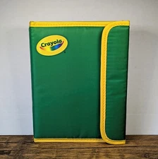 Crayola Dry Erase Travel Pack Activity Center, Unused Green Binder