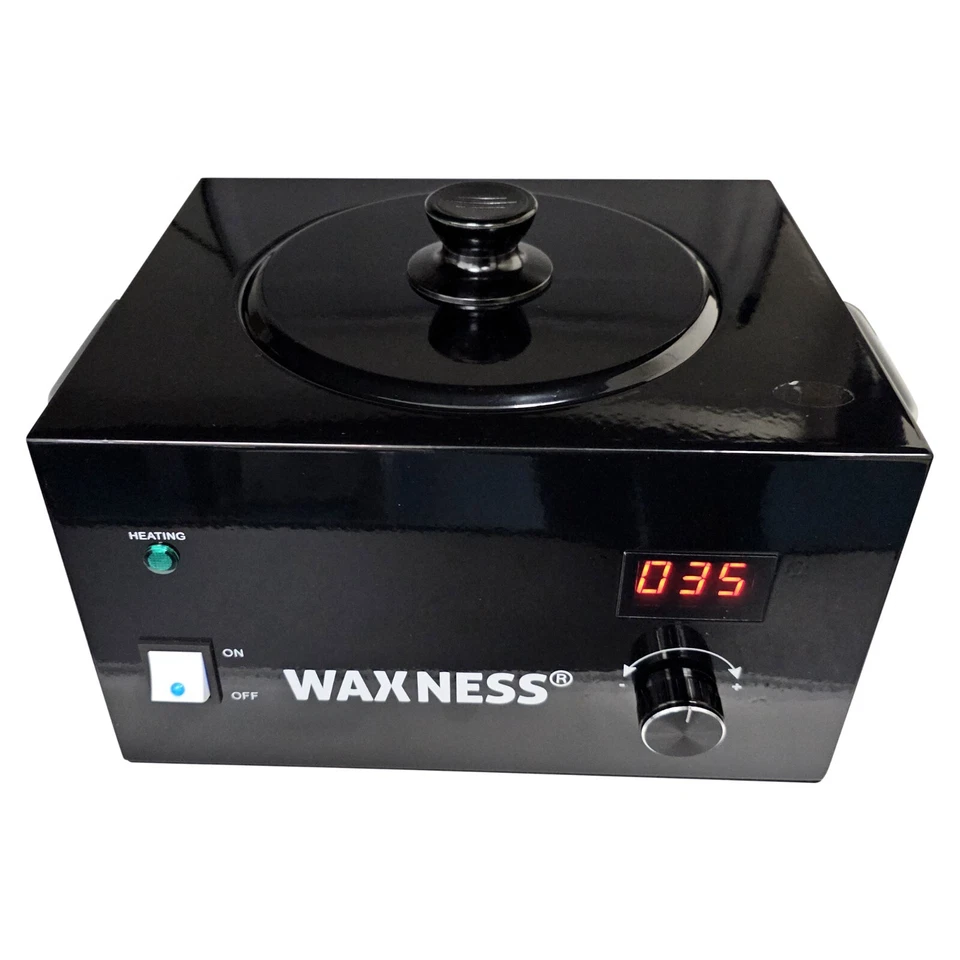 Waxness Large Professional Heater WN-6003 D Black Gloss Holds 5.5 lb Wax - Image 2 of 4
