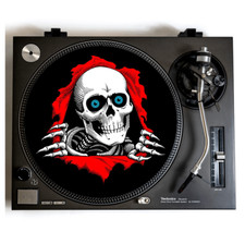 BONES BRIGADE Turntable Slipmat for Vinyl Records 12 DJ Slip Mat Skateboarding