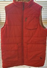 Boy's Eddie Bauer Quilted Vest Sz M 14-16 