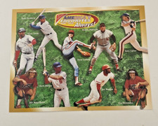 America's Favorites Then and Now Baseball 8x10 Nabisco Promo Brooks - lot of 10