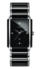New Rado Integral Diamonds Stainless Steel Black Dial Men's Watch R20206712