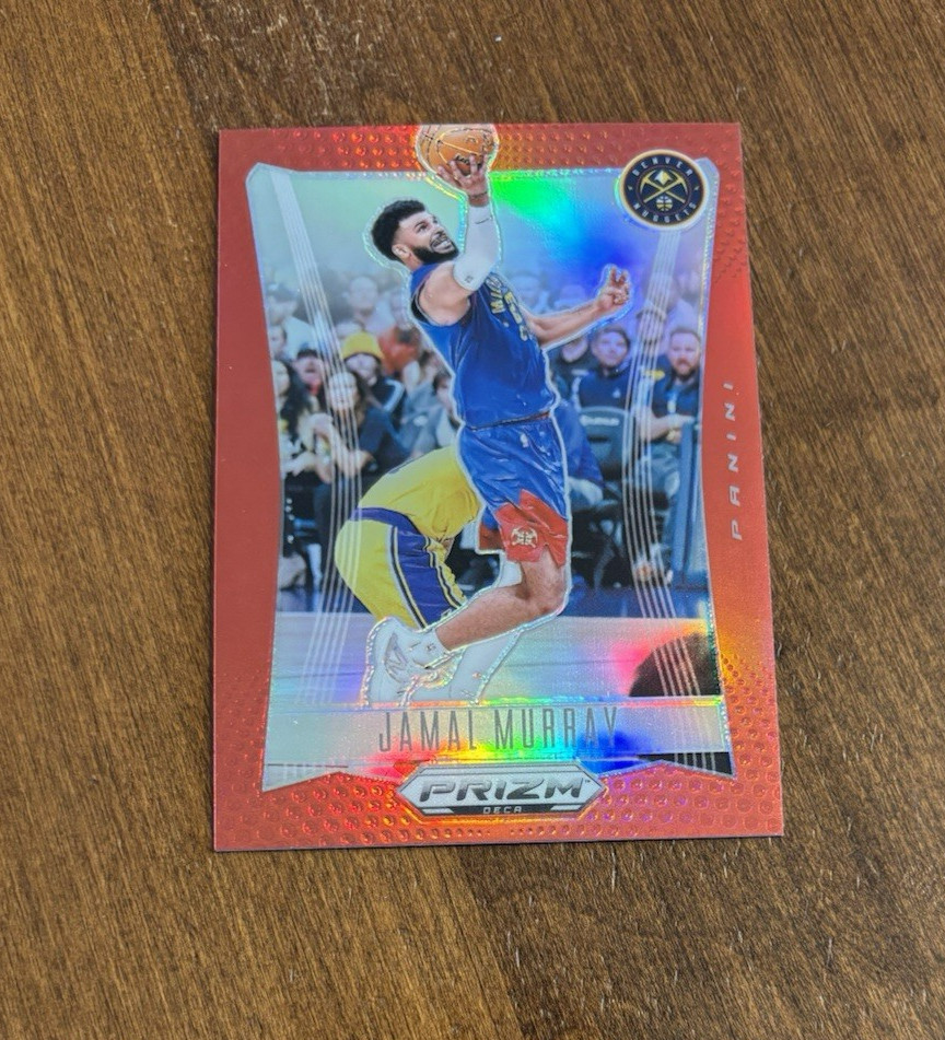 Jamal Murray 2023-24 Panini Prizm Deca Red #126 Kentucky Denver Nuggets /199