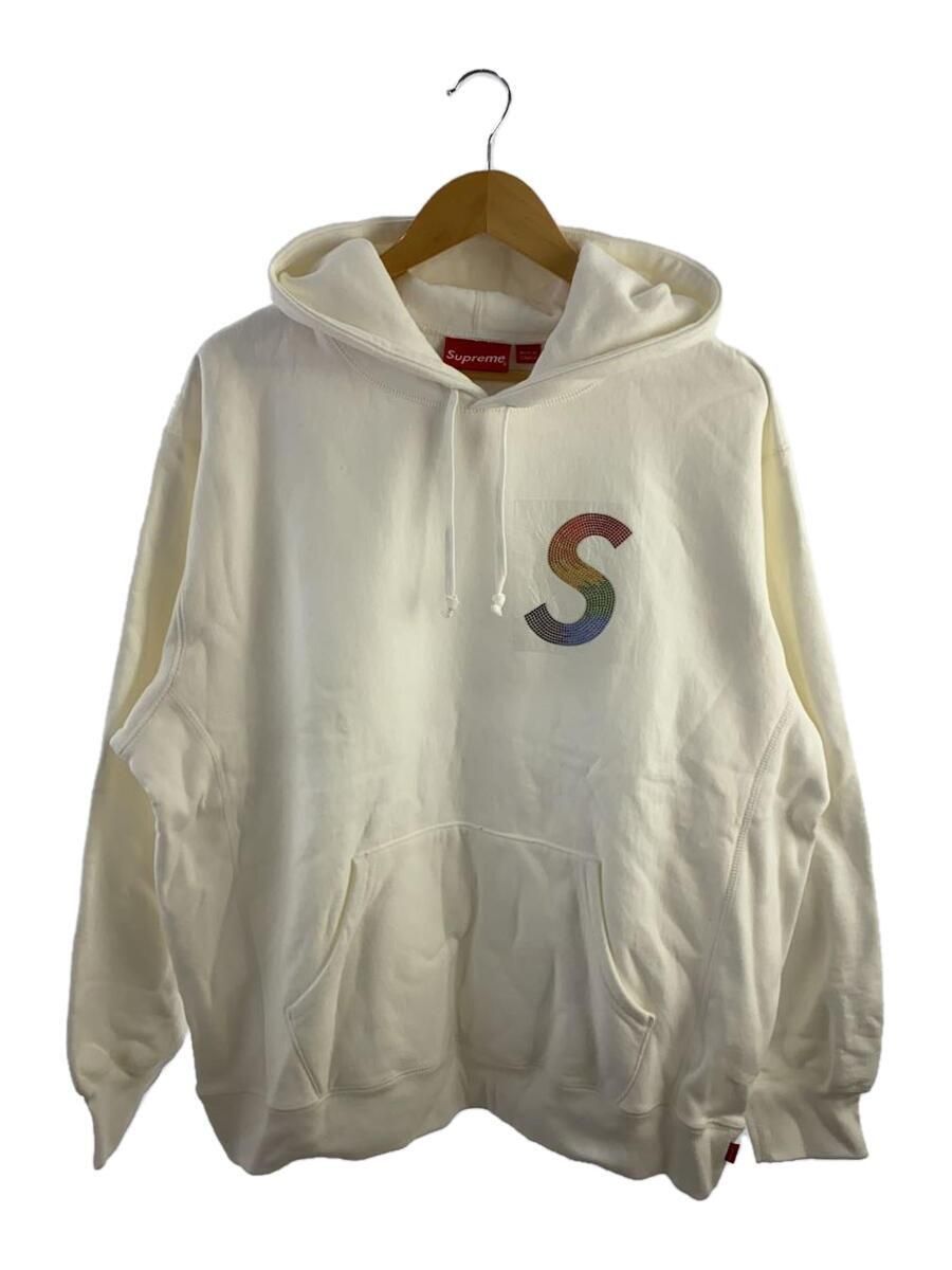 Supreme 21ss Swarovski S Logo Hooded Sweatshirt L Cotton Supreme 21ss Swarovski S Logo Hooded Sweatshirt L Cotton