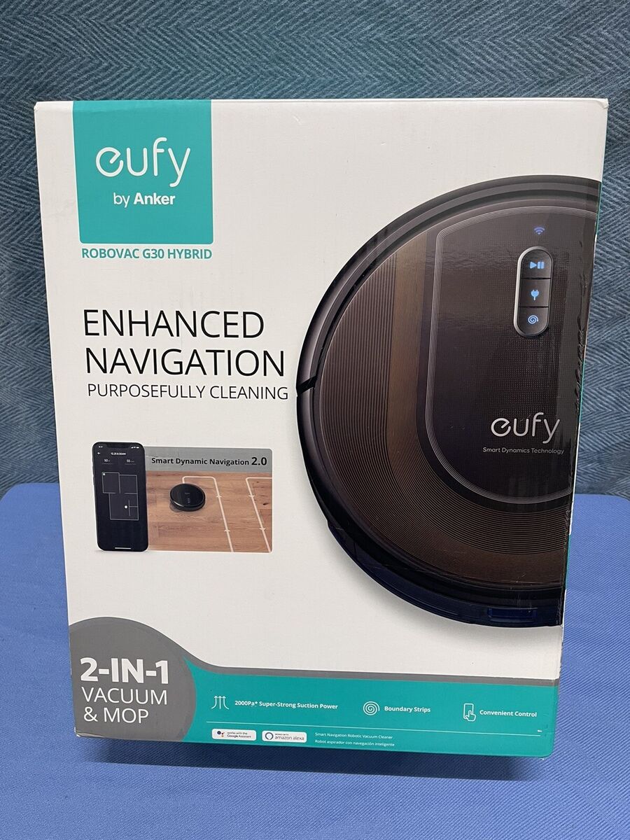 New ANKER-EUFY V T2253J11 EUFY RoboVac G30 HYBRID 2 IN 2 New ANKER-EUFY V T2253J11 EUFY RoboVac G30 HYBRID 2 IN 2