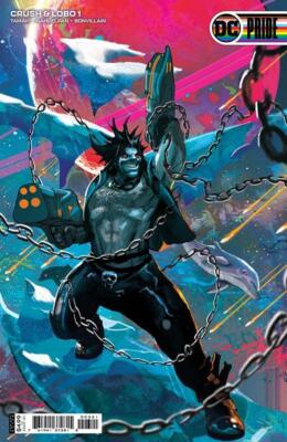 CRUSH & LOBO #1 1:25 CHRISTIAN WARD CARD STOCK VARIANT DC COMICS 060221