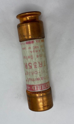 GOULD SHAWMUT TR-35R ASSORTED FUSE TRIONIC DUAL ELEMENT TIME FUSE LOT OF 3 