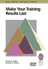 Bader - Make Training Results Last Guide Rev - New paperback or softba - X555z