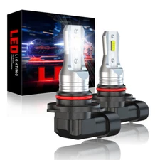 H10 9145 9140 9005 9045 LED Fog Light Bulb Conversion Kit 6000K Bright White 2x