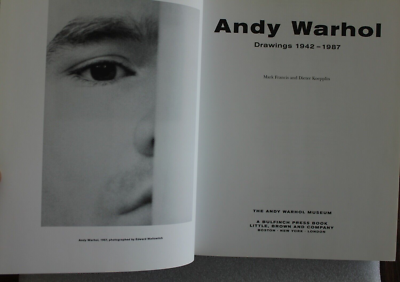 Andy Warhol : Drawings 1942-1987 by Mark Francis and Dieter