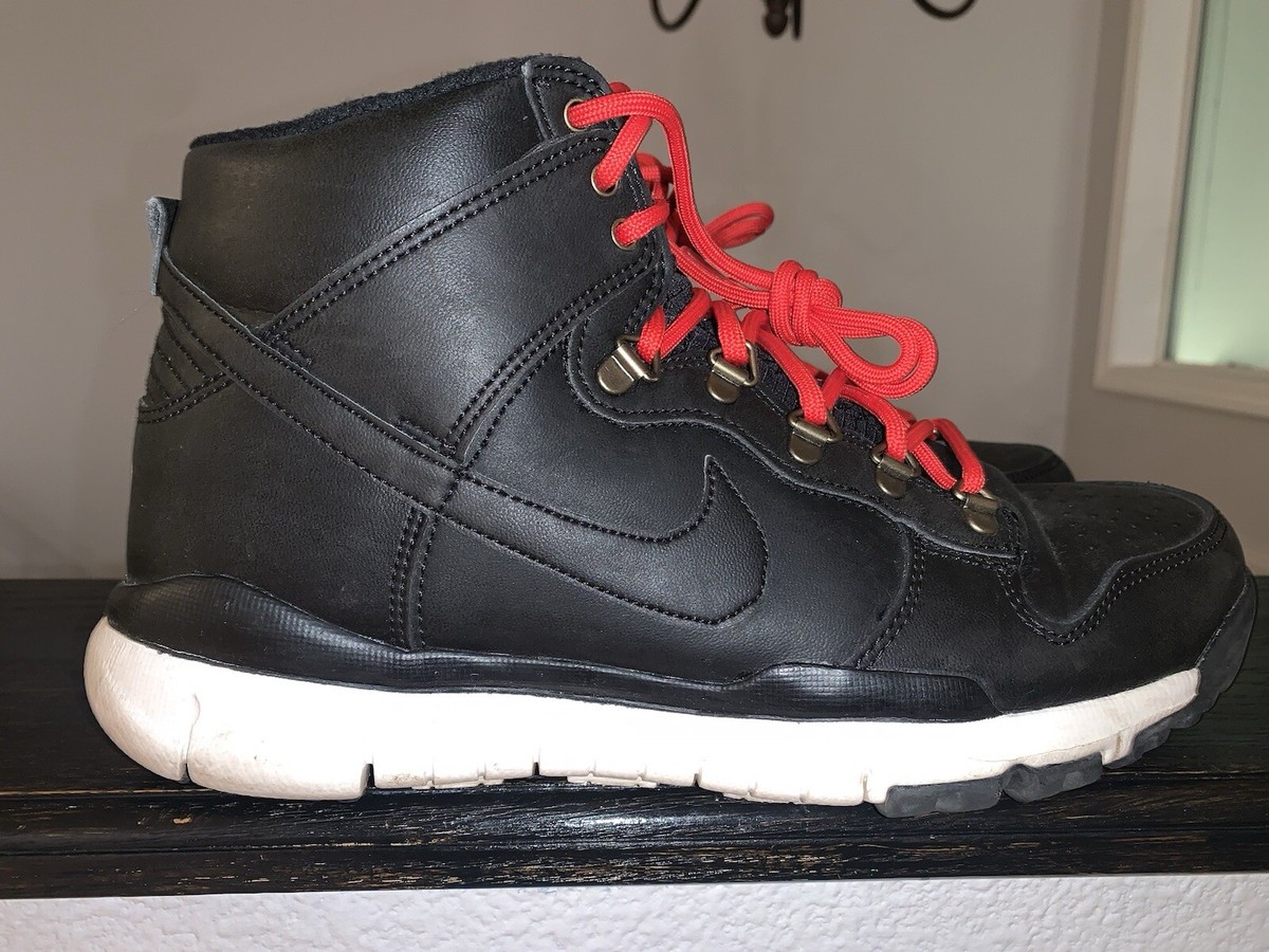 Nike SB Dunk High Sneakers Boot‎ Black 2016 806335-012 Men\'s Size 11 Shoes Nike SB Dunk High Sneakers Boots Black 2016 806335-012 Men main image 4