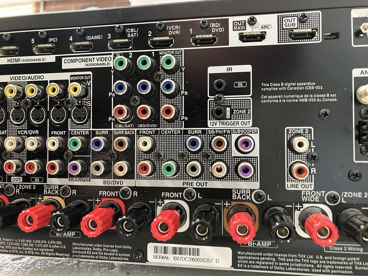 ONKYO TX-NR709 7.2 Channel THX 250W Network A/V Receiver