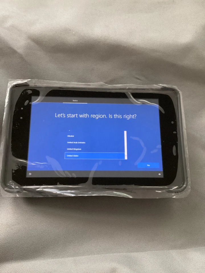 Touch Dynamic Quest 7 POS Tablet (Windows 10) w/ Battery NEW w/ Chg Stand - Image 4 of 4