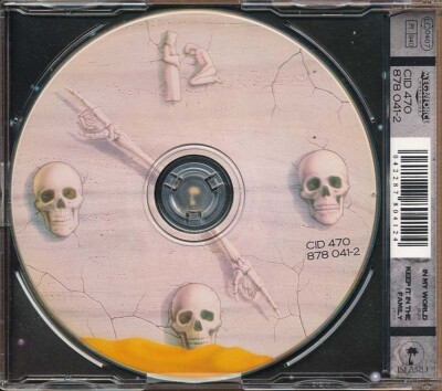 Anthrax In My World / Keep It In the Family RARE import CD single