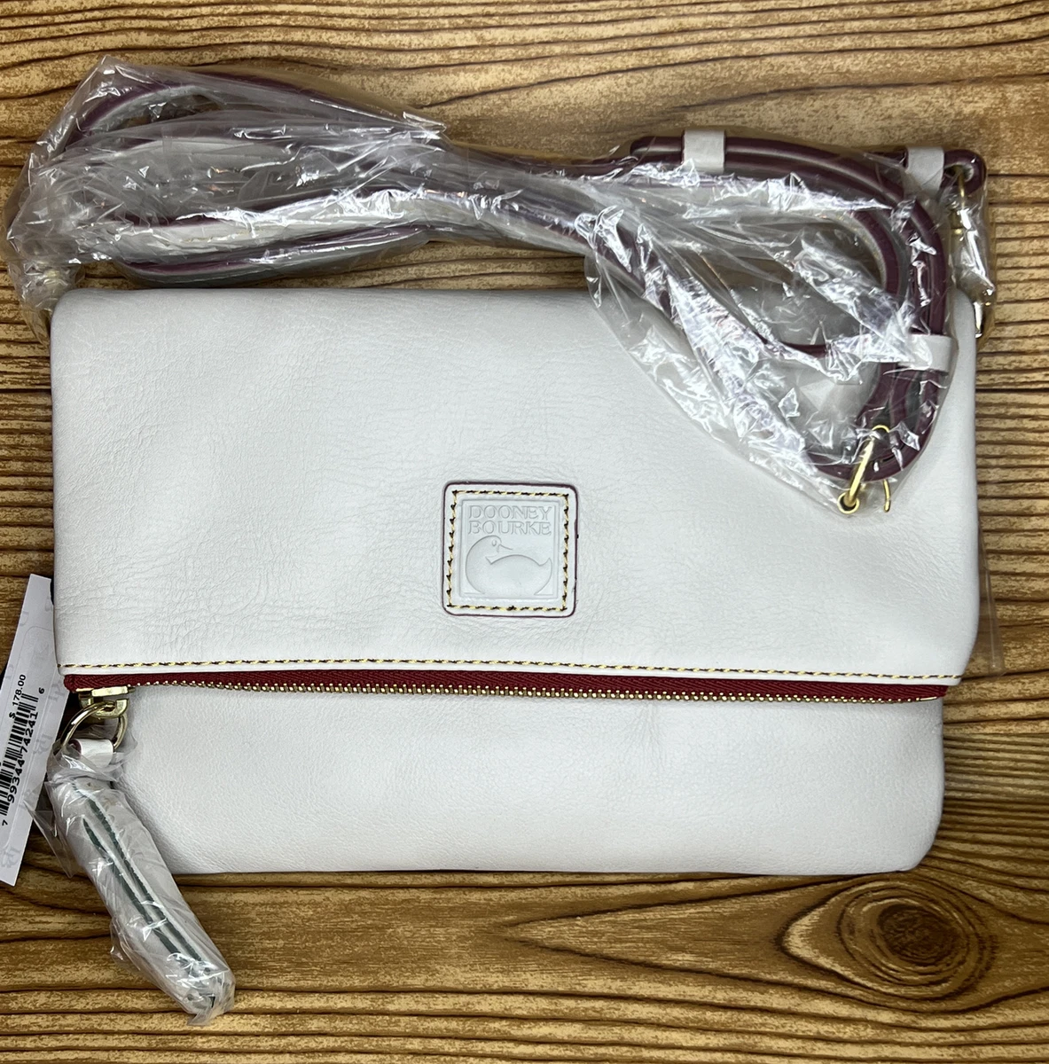 Dooney & bourke online pebble foldover zip crossbody