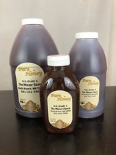 100 RAW PURE NATURAL DARK BUCKWHEAT HONEY 1 Lbs. 16 oz squeeze bottle