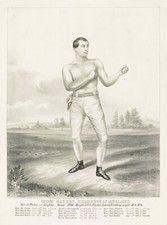 13616.Poster print.Room Wall.Home art design.Boxing UK Champion Tom Sayers
