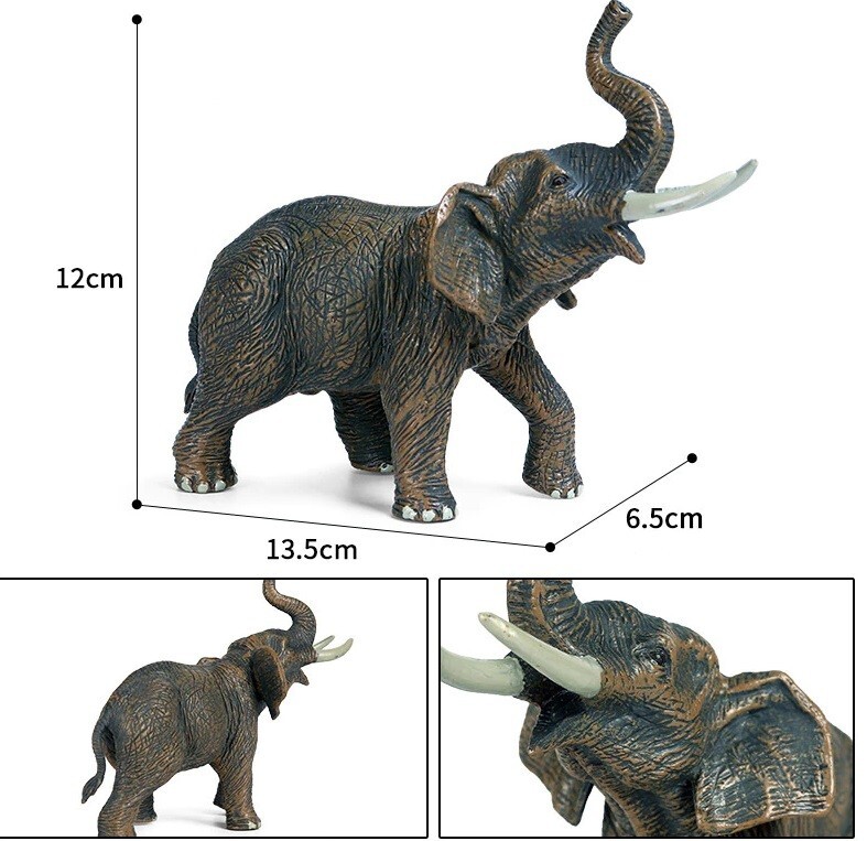 Elephant Wild Animal Toy PVC Action Figure Kids Toys Party Elephant Wild Animal Toy PVC Action Figure Kids Toys Party