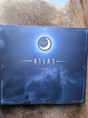 Atlas Battle Board Game Maps : Twillight + Dusk Collection + Sticker - OVP