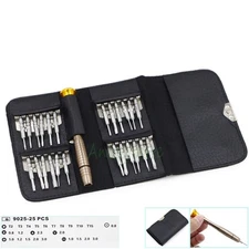 Swivel Head 25 in 1 Phillips Flat Apple Pentacle Torx Screwdrivers Repair Kit