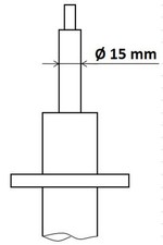2x Stoßdämpfer Excel-G KYB 3418013 für AUDI A5 F57 F5E TDI quattro TFSI Mild