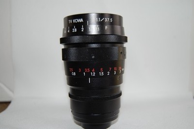 RARE! JAPAN Kowa TV 1:1.1 / 37.5mm C-Mount Lens