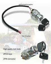 2.04.0028 Ignition Starter Switch Assembly with 2 Keys Replacement for Evolution
