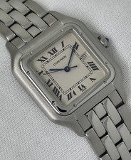 Cartier Panthere Large White Dial Steel Quartz Watch 29mm 1300 2026 Service