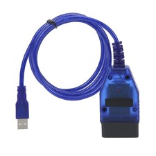 USB OBD2 Car Diagnostic Cable KKL 409 Compatible with VW Audi Vehicles Scanner T