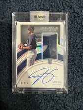 2022 Immaculate Collection #114 Luis Gil Rookie Jersey Autograph RC Auto 7/25