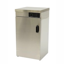 Commercial Plate Warmer Cabinet Single Door Heated 60 Plate Capacity