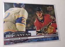 Connor Bedard Chicago Blackhawks 25/26 UD Canvas Series 1 C-58