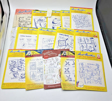 Lot 14 Aunt Martha's Hot Iron Transfers Open Unopened Embroidery Kitsch