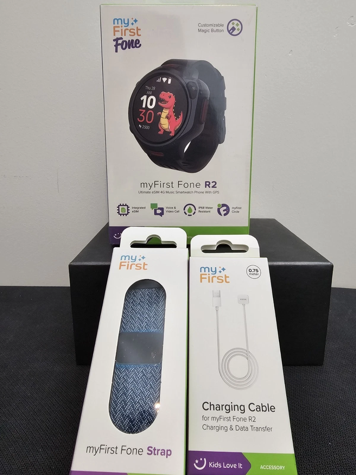 MY FIRST FONE R2 eSIM 4G SMART WATCH PHONE WITH GPS
Opens in a new window or tab