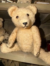 steiff teddy bear Center Seam 12  Very Early RARE Before Buttons 1930 SALE 50 OF