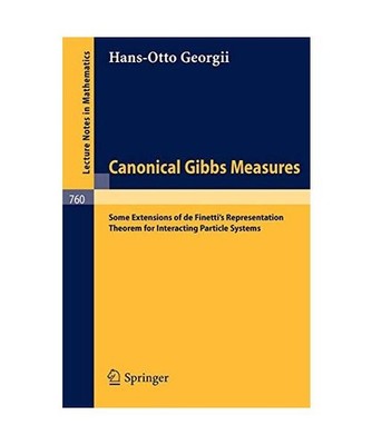 Canonical Gibbs Measures: Some Extensions of de Finetti's Representation Theorem