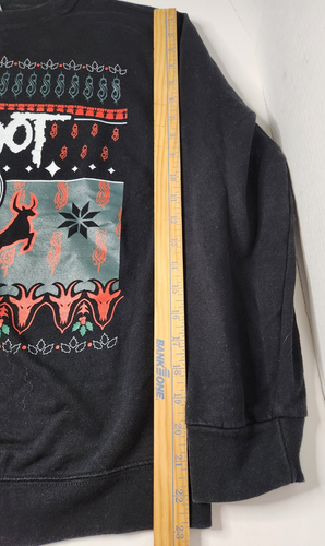 EUC Slipknot Pullover Crewneck Sweater Sweatshirt Size Medium Ugly Christmas - Picture 7 of 13