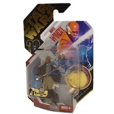 Star Wars 30th Anniversary Basic Figures Mace Windu Gold Coin 2007