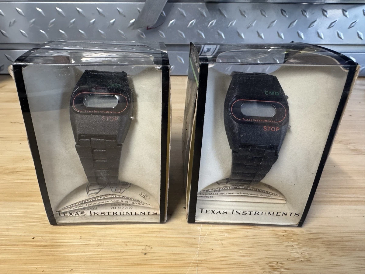 TEXAS INSTRUMENTS デジタル ビンテージ メンズ 腕時計 TEXAS INSTRUMENTS - Quartz_Alarm_Chrono - Digital - Vintage
