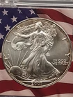 2001 American Silver Eagle  US Mint Walking Liberty Coin 1oz .999 fine