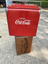 1950 Coca-Cola Ice Chest Cooler