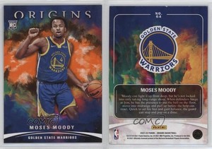 2021-22 Panini Origins Orange /75 Moses Moody #64 Rookie RC