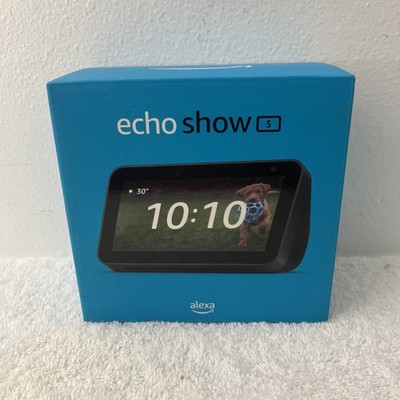 NEW SEALED Amazon Echo Show 5 Smart Home Display with Alexa Charcoal Black