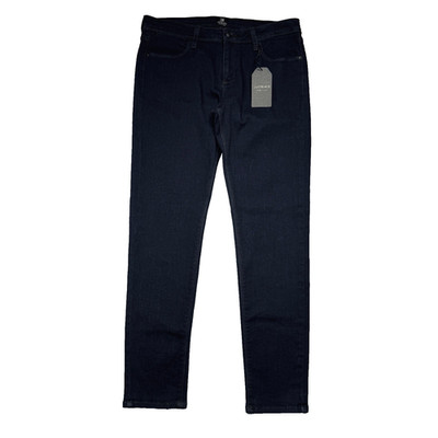 Just Black Skinny Ankle Jeans 31 (31x27.5) Dark Wash Blue Denim Stretch Womens
