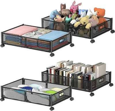 Foldable Bedroom Storage Organization with Handles - under Bed Storage Container
