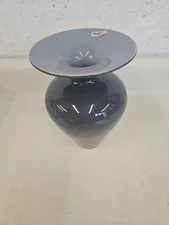 Vintage Royal Haeger Navy Blue #4374 Vase. GQ3