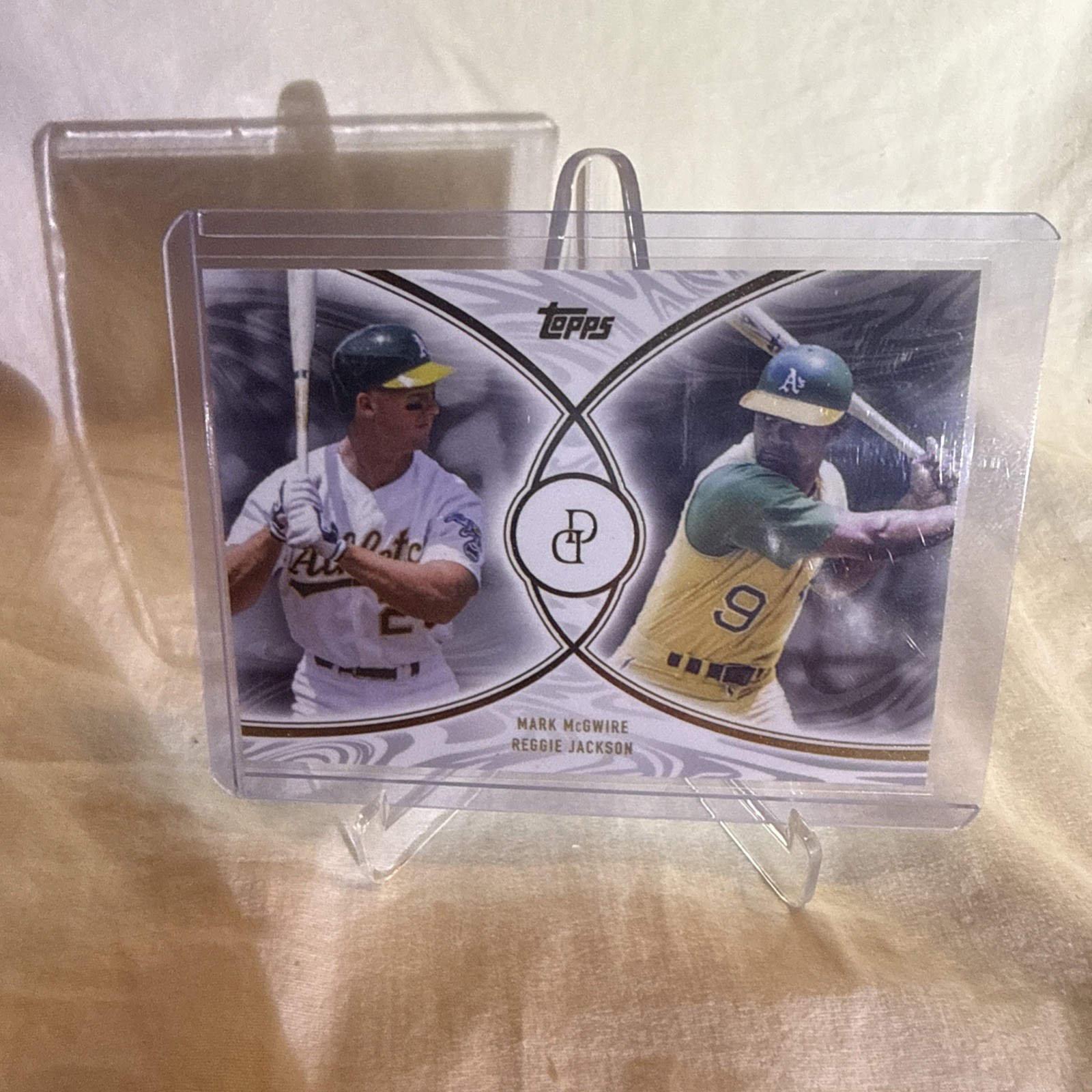 2026 Topps MLB Dynamic Duals #25 Mark McGwire / Reggie Jackson