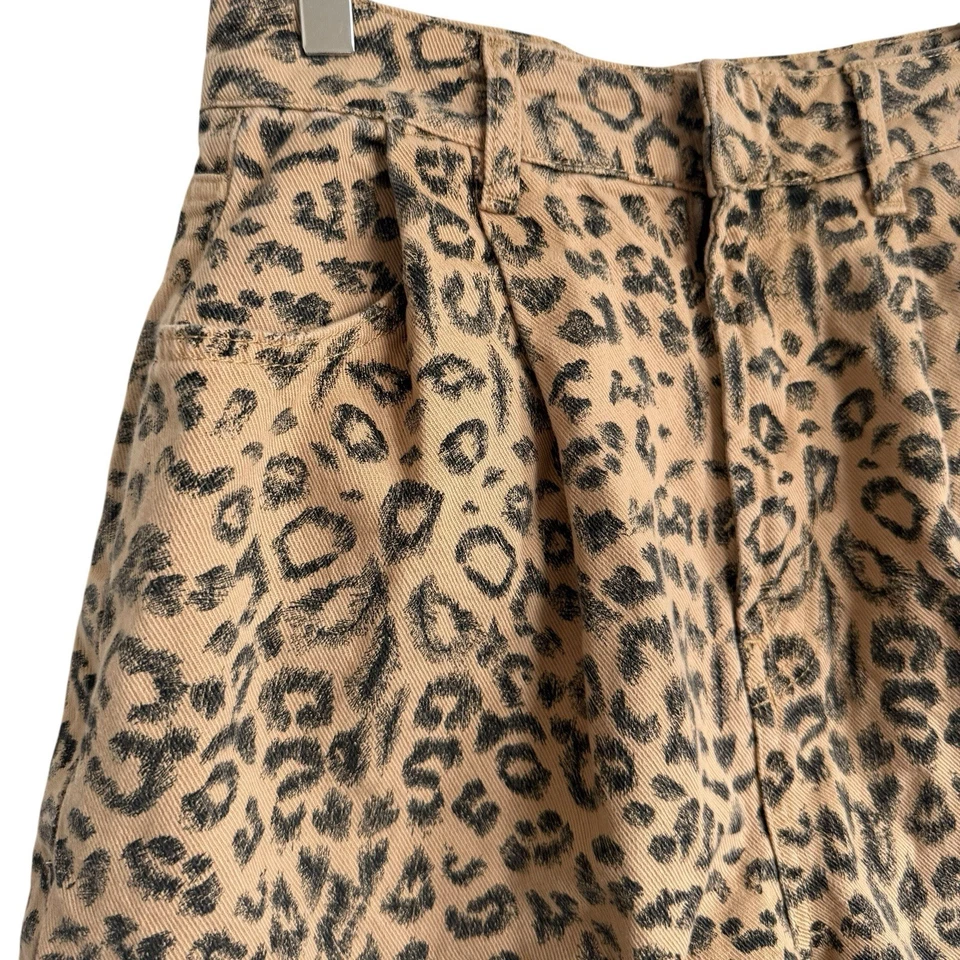 Pantalones cortos Free People We The Free para mujer talla 26 Dogtown corte leopardo Foto 3 de 4