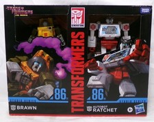Hasbro Transformers The Movie Studio Series 86 Brawn And Ratchet New Damaged Box